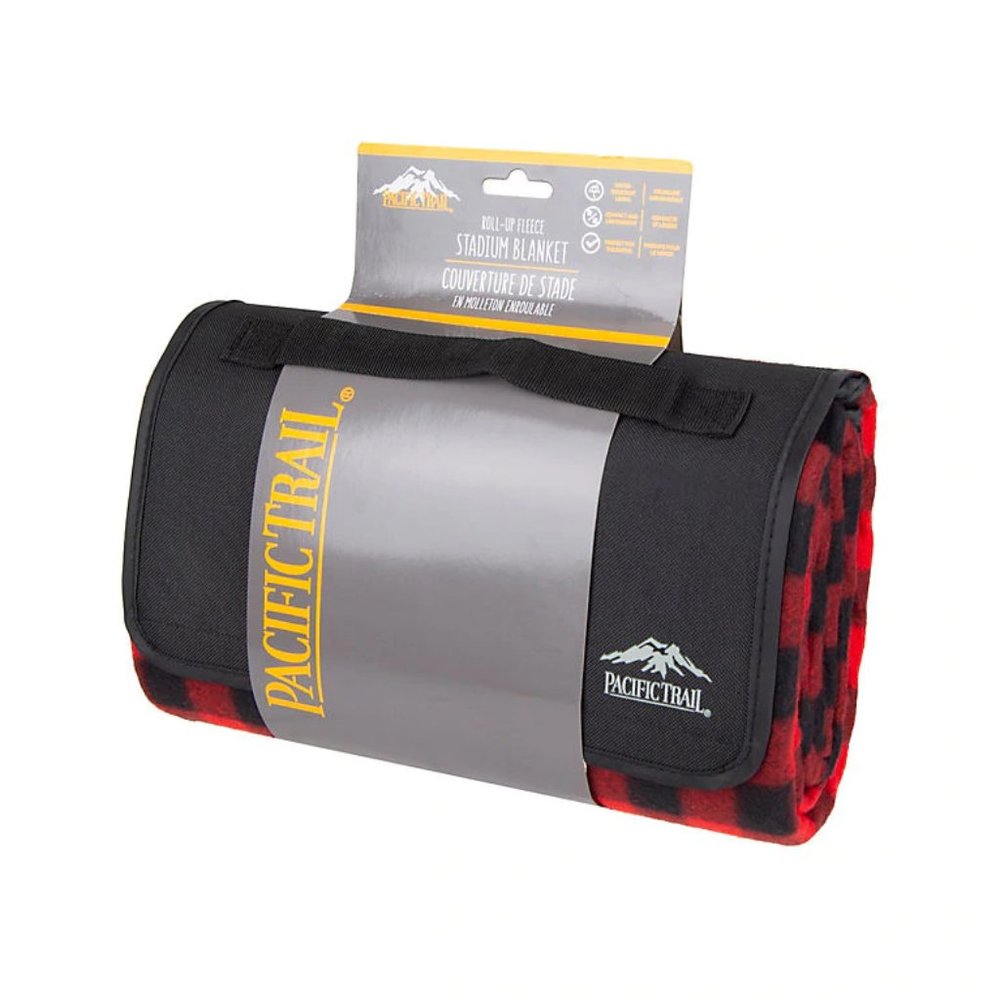 PACIFIC TRAIL ROLL UP FLEECE STADIUM BLANKET